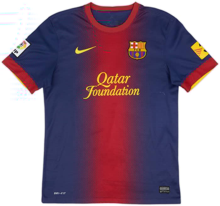 2012-13 Barcelona Home Shirt Messi #10 - 5/10 - (S)