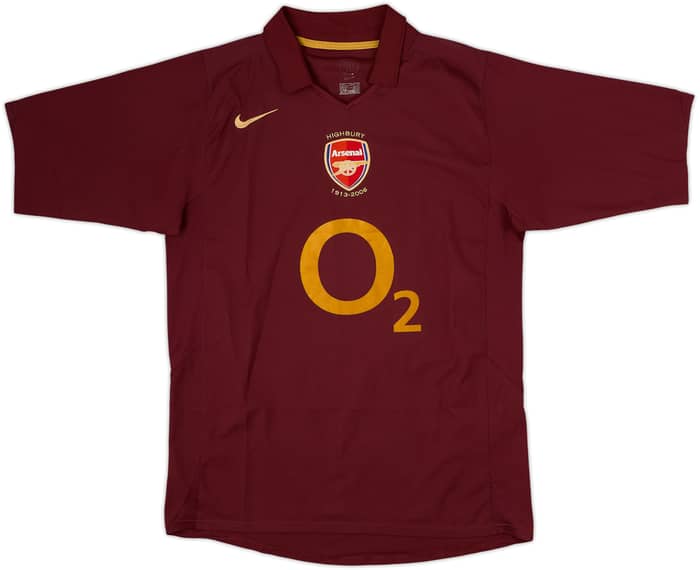 2005-06 Arsenal Home Shirt Henry #14 - 8/10 - (M)