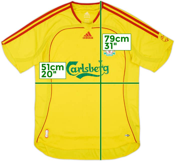 2006-07 Liverpool Away Shirt - 4/10 - (M)