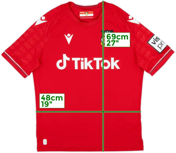 2022-23 Wrexham Home Shirt - 10/10 - (M)