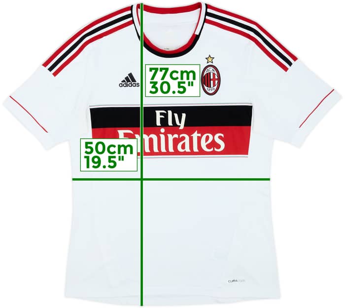 2012-13 AC Milan Away Shirt - 5/10 - (L)
