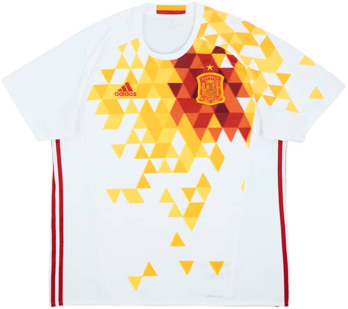 2016-17 Spain Away Shirt - 5/10 - (XL)