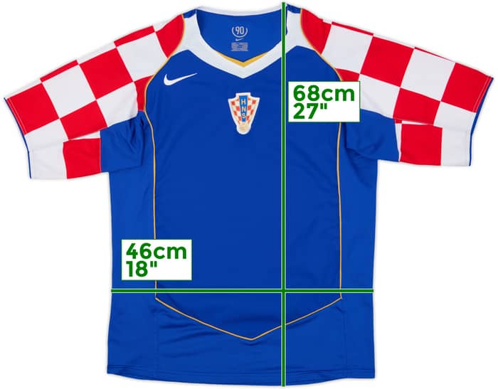 2004-06 Croatia Away Shirt - 5/10 - (S)