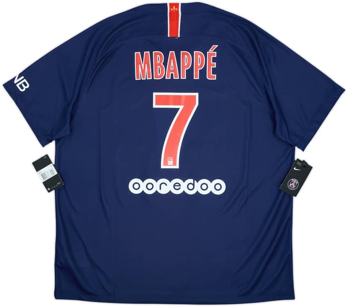 2018-19 Paris Saint-Germain Home Shirt Mbappe #7 (XXL)