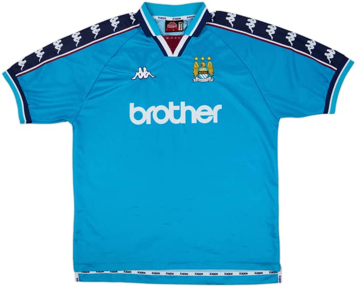 1997-99 Manchester City Home Shirt - 5/10 - (XL)
