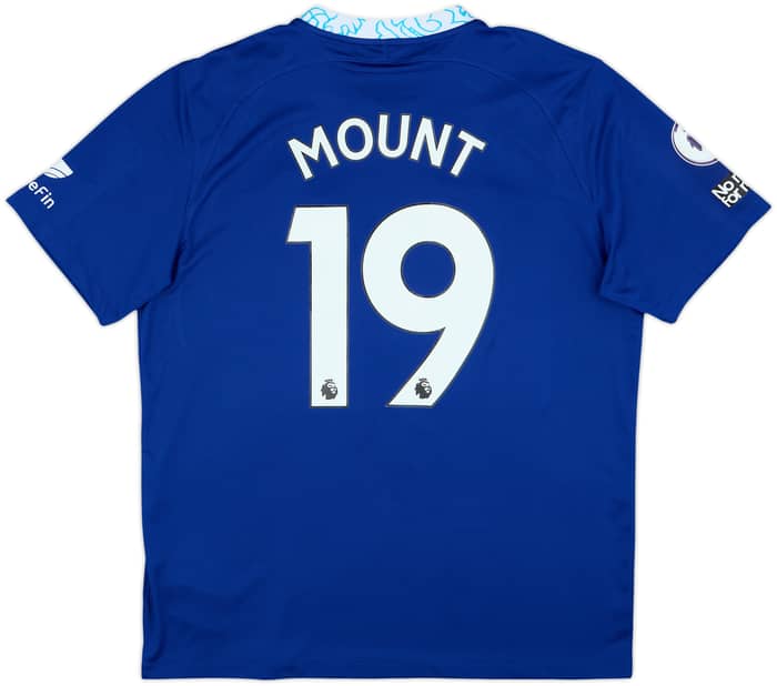 2022-23 Chelsea Home Shirt Mount #19 - 9/10 - (L)
