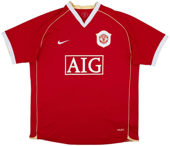 2006-07 Manchester United Home Shirt Rooney #8 - 6/10 - (XL)