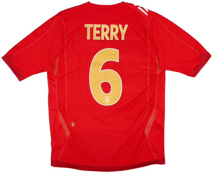 2006-08 England Away Shirt Terry #6 - 10/10 - (M)