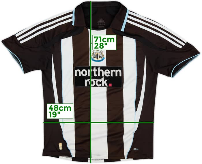 2007-09 Newcastle Home Shirt - 4/10 - (M)