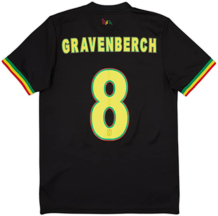 2021-22 Ajax Third Shirt Gravenberch #8 - 8/10 - (M)