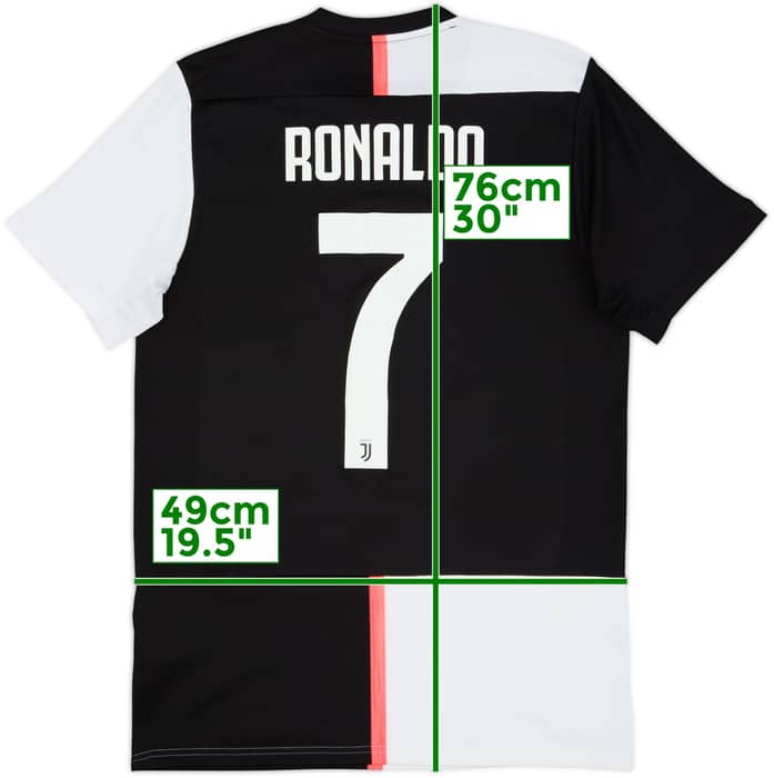 2019-20 Juventus Home Shirt Ronaldo #7 - 7/10 - (M)