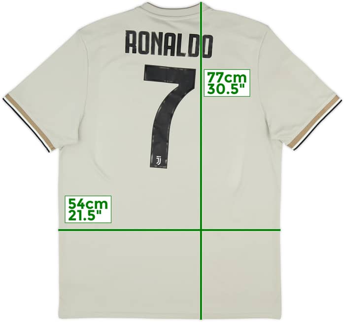 2018-19 Juventus Away Shirt Ronaldo #7 (L)
