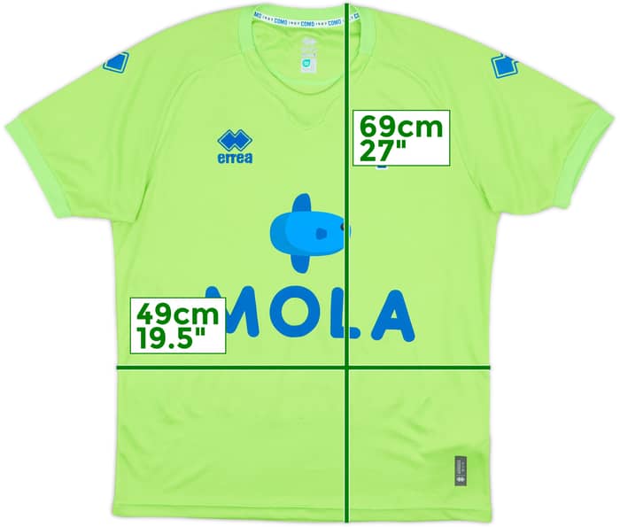 2022-24 Como GK S/S Shirt - 8/10 - (S)
