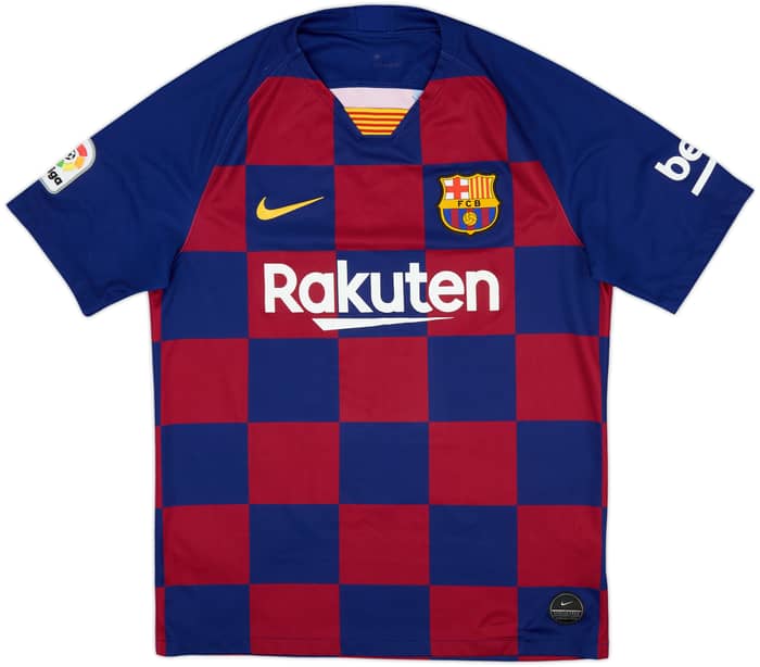 2019-20 Barcelona Home Shirt Messi #10 - 8/10 - (M)