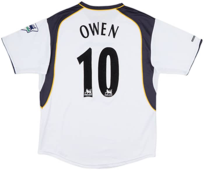 2001-03 Liverpool Away Shirt Owen #10 - 8/10 - (M)