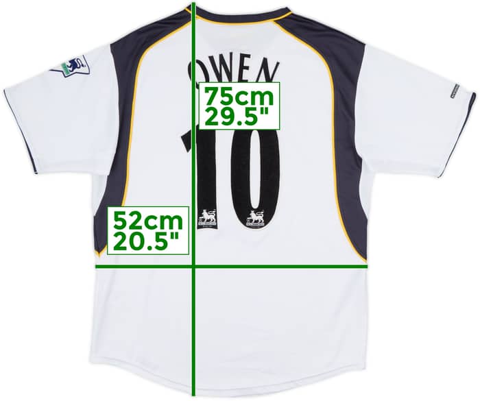 2001-03 Liverpool Away Shirt Owen #10 - 8/10 - (M)