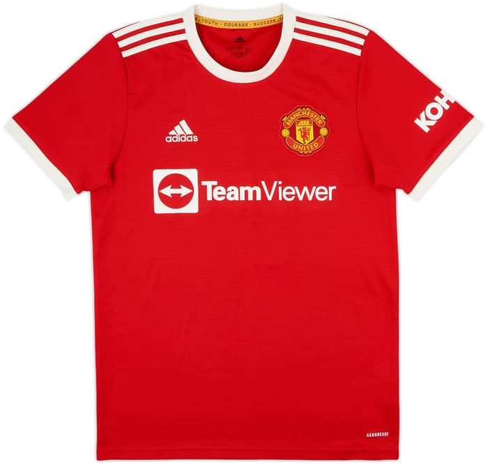2021-22 Manchester United Home Shirt Ronaldo #7 - 9/10 - (M)