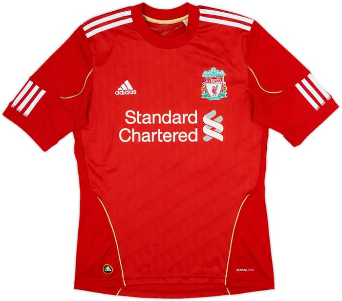 2010-12 Liverpool Home Shirt Cole #10 - 8/10 - (M)