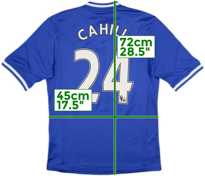 2013-14 Chelsea Home Shirt Cahill #24 - 8/10 - (S)
