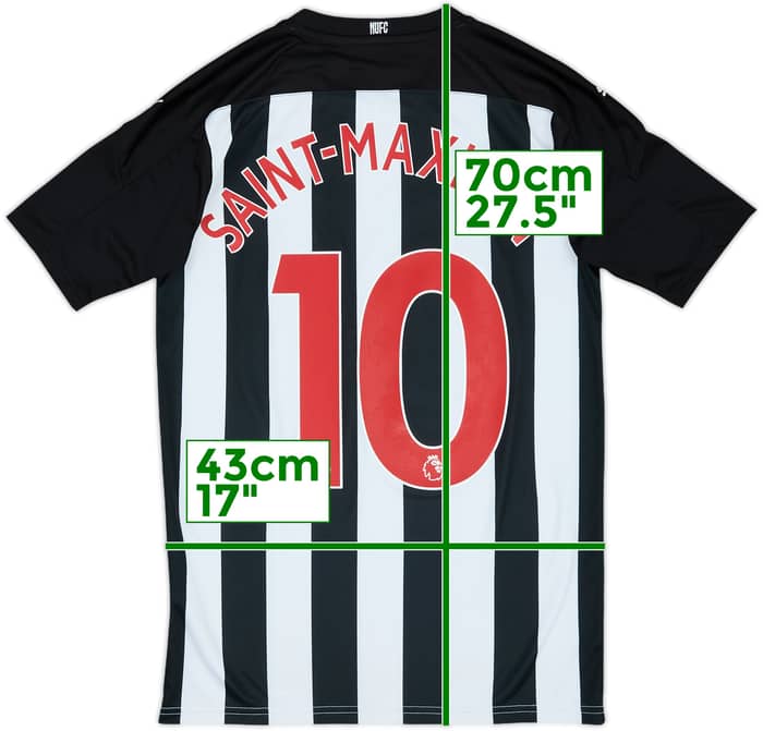 2020-21 Newcastle Home Shirt Saint-Maximin #10 - 8/10 - (S)