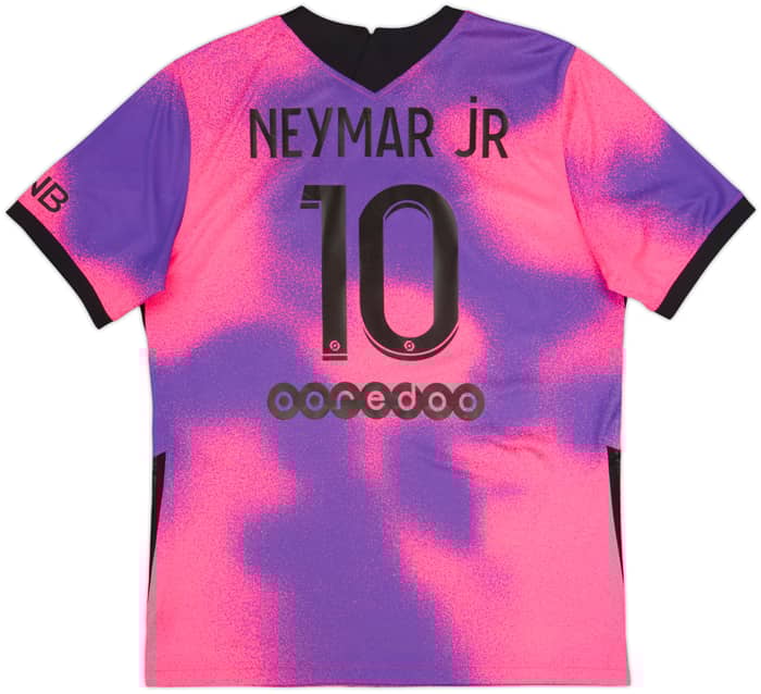 2020-21 Paris Saint-Germain Fourth Shirt Neymar Jr #10 - 8/10 - (L)