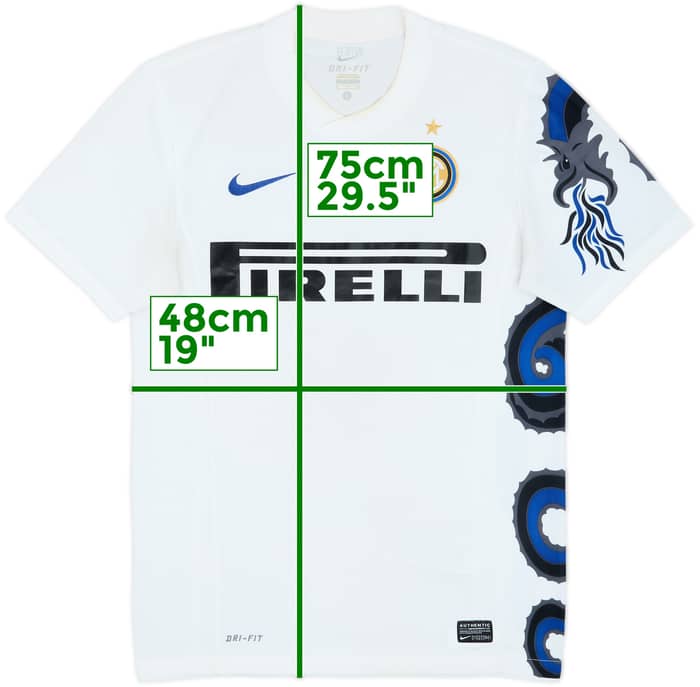 2010-11 Inter Milan Away Shirt - 5/10 - (S)