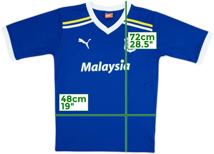 2011-12 Cardiff Home Shirt - 6/10 - (M)