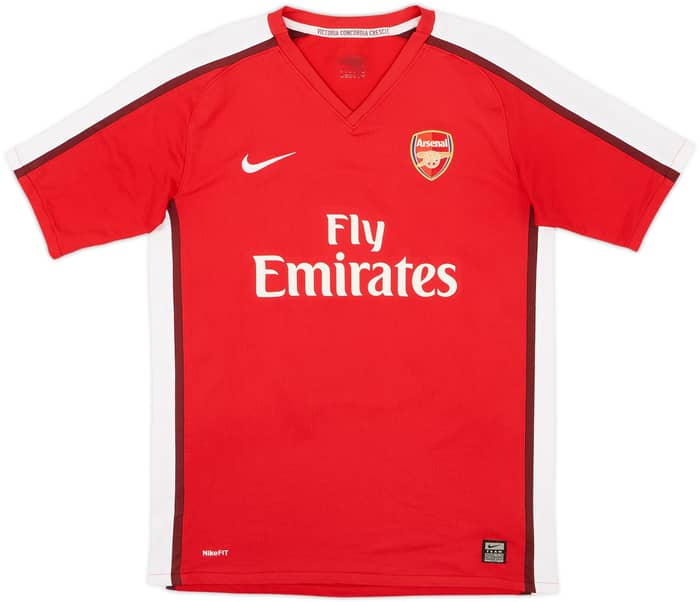 2008-10 Arsenal Home Shirt Fabregas #4 - 6/10 - (XL.Boys)