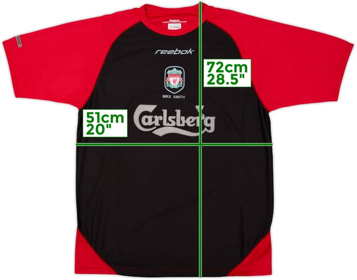 2002-03 Liverpool Reebok Training Shirt - 10/10 - (XS)