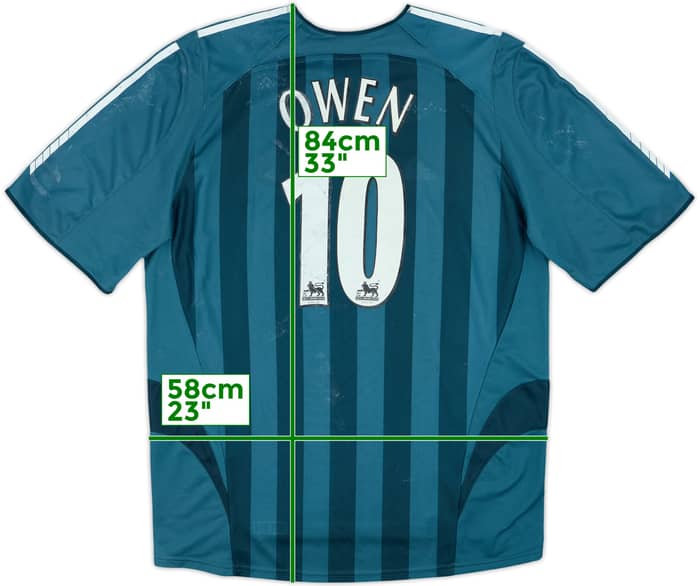 2005-06 Newcastle Away Shirt Owen #10 - 5/10 - (XL)