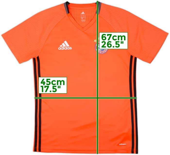 2016-17 Bayern Munich adizero Training Shirt - 9/10 - (S)