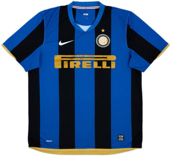 2008-09 Inter Milan Home Shirt - 6/10 - (L)