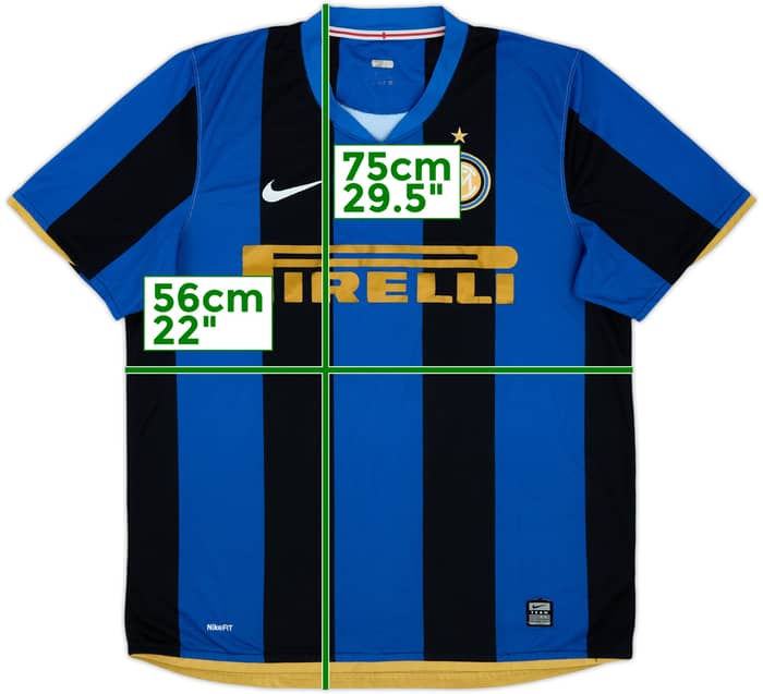 2008-09 Inter Milan Home Shirt - 6/10 - (L)