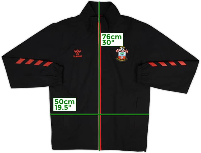 2022-23 Southampton Hummel Track Jacket - 9/10 - (S)