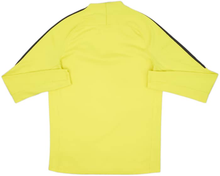 2017-18 Manchester City Nike 1/4 Zip Drill Top - 7/10 - (M)