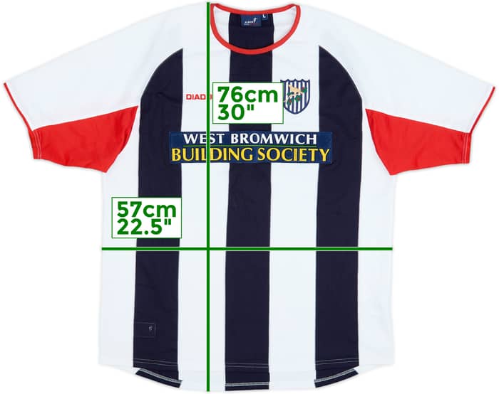2003-04 West Brom Home Shirt - 8/10 - (L)