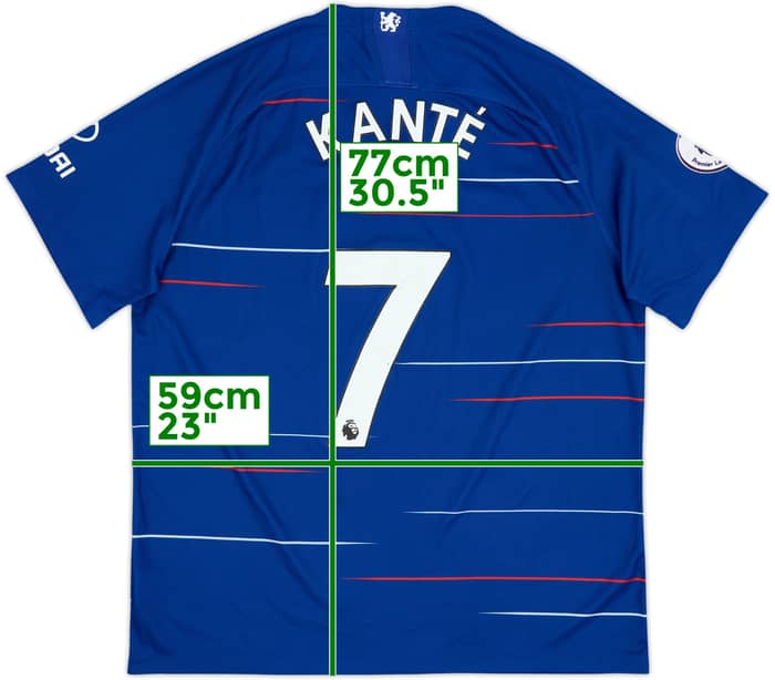 2018-19 Chelsea Home Shirt Kante #7 - 6/10 - (XL)