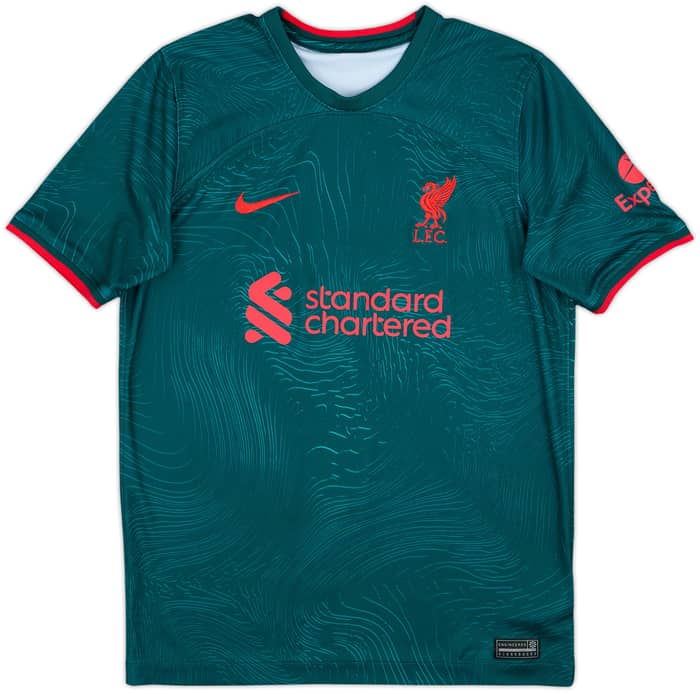 2022-23 Liverpool Third Shirt Luis Diaz #23 - 10/10 - (XL.Boys)