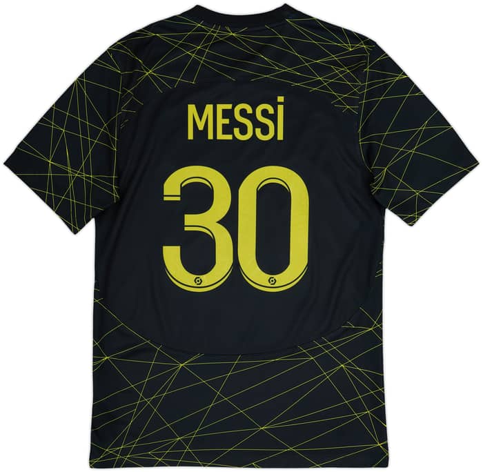2022-23 Paris Saint-Germain Fourth Shirt Messi #30 - 9/10 - (S)