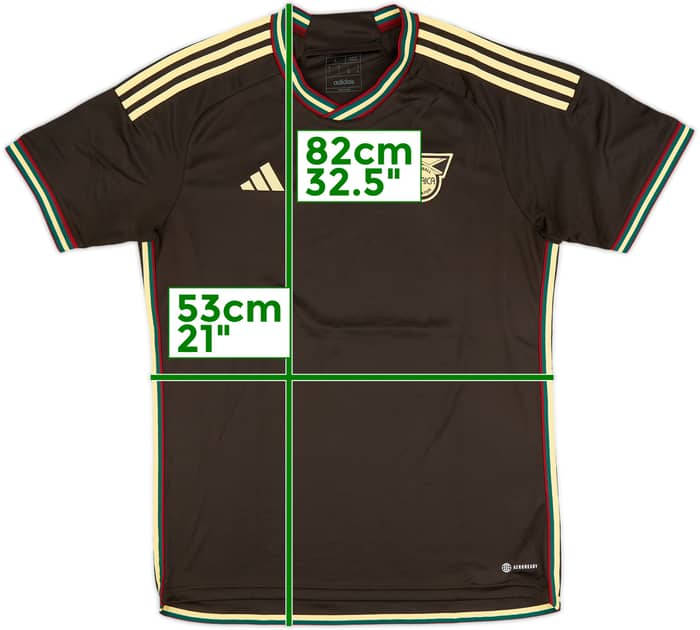 2023-24 Jamaica Away Shirt - 9/10 - (L)