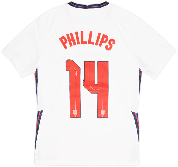 2020-22 England Home Shirt Phillips #14 - 4/10 - (S)