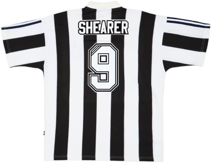 1995-97 Newcastle Home Shirt Shearer #9 - 7/10 - (XL)