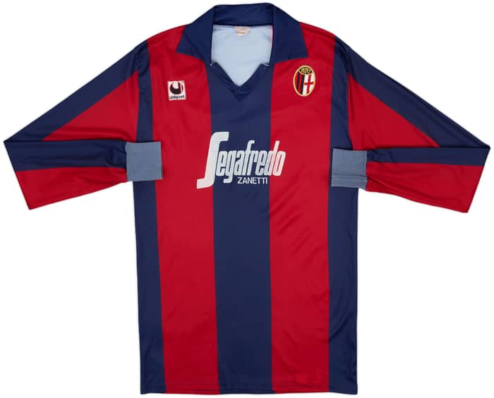 1988-89 Bologna Home L/S Shirt - 5/10 - (L)