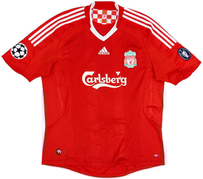 2008-10 Liverpool Home Shirt Torres #9 - 7/10 - (XL)