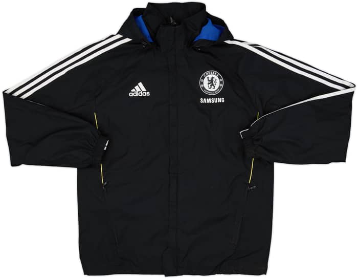 2011-12 Chelsea adidas Hooded Rain Jacket - 8/10 - (M/L)