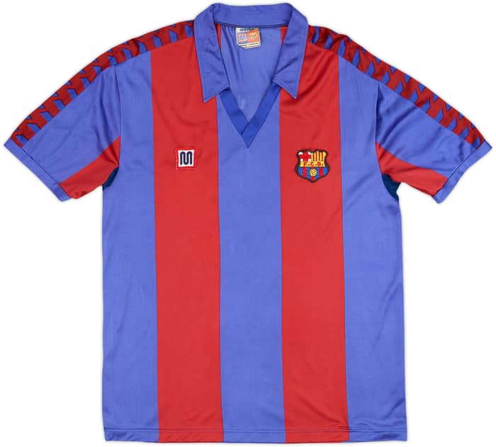1984-89 Barcelona Home Shirt - 4/10 - (L)
