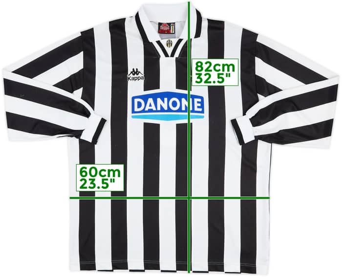 1994-95 Juventus Match Issue Home L/S Shirt #6