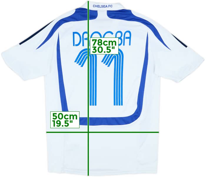 2007-08 Chelsea Third Shirt Drogba #11 - 7/10 - (M)