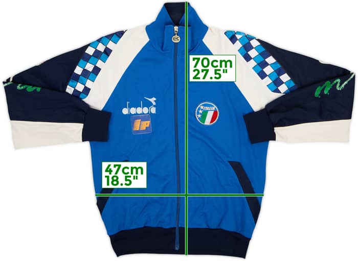 1990 Italy Diadora Track Jacket - 8/10 - (M)