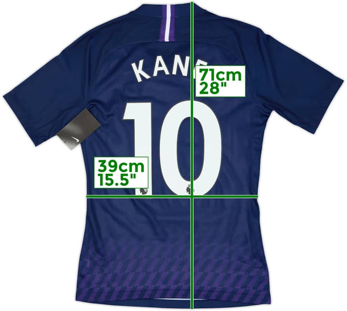 2019-20 Tottenham Player Issue Away Shirt Kane #10 (S)